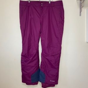 Columbia snow pants